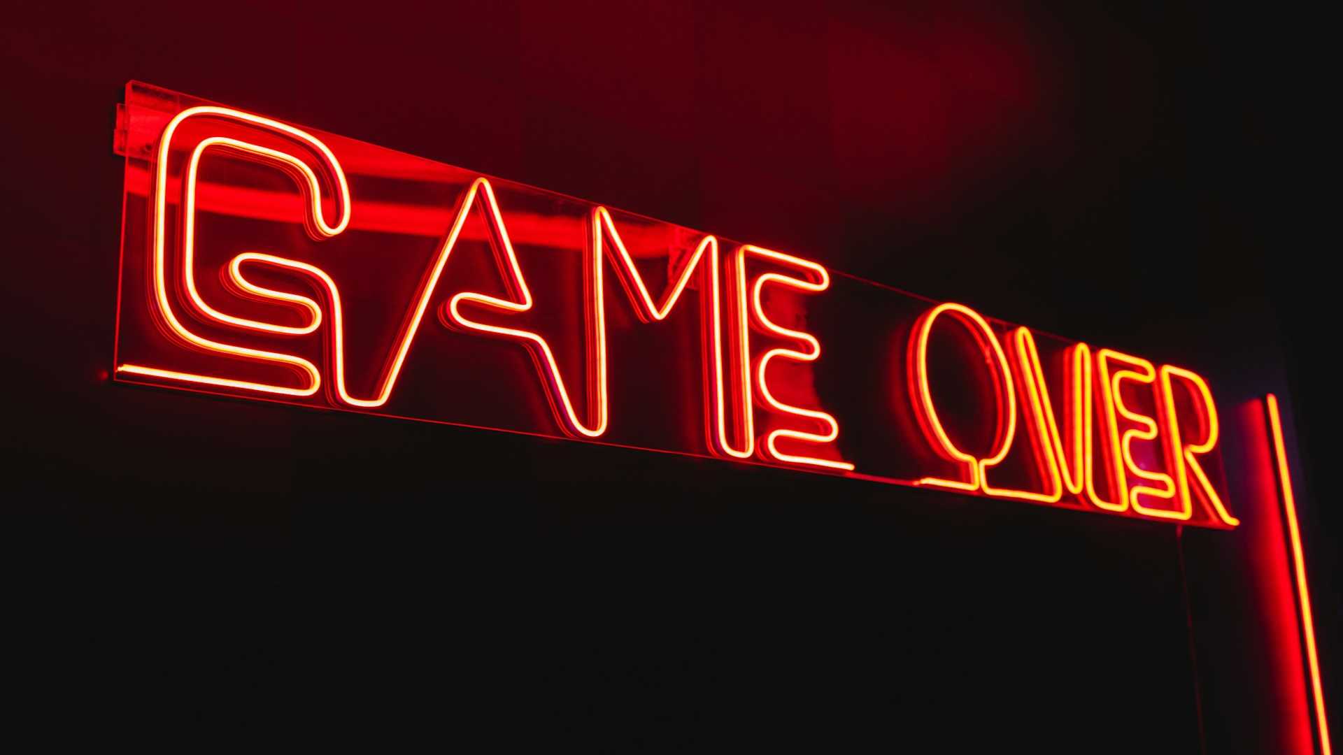 Game Over Neon